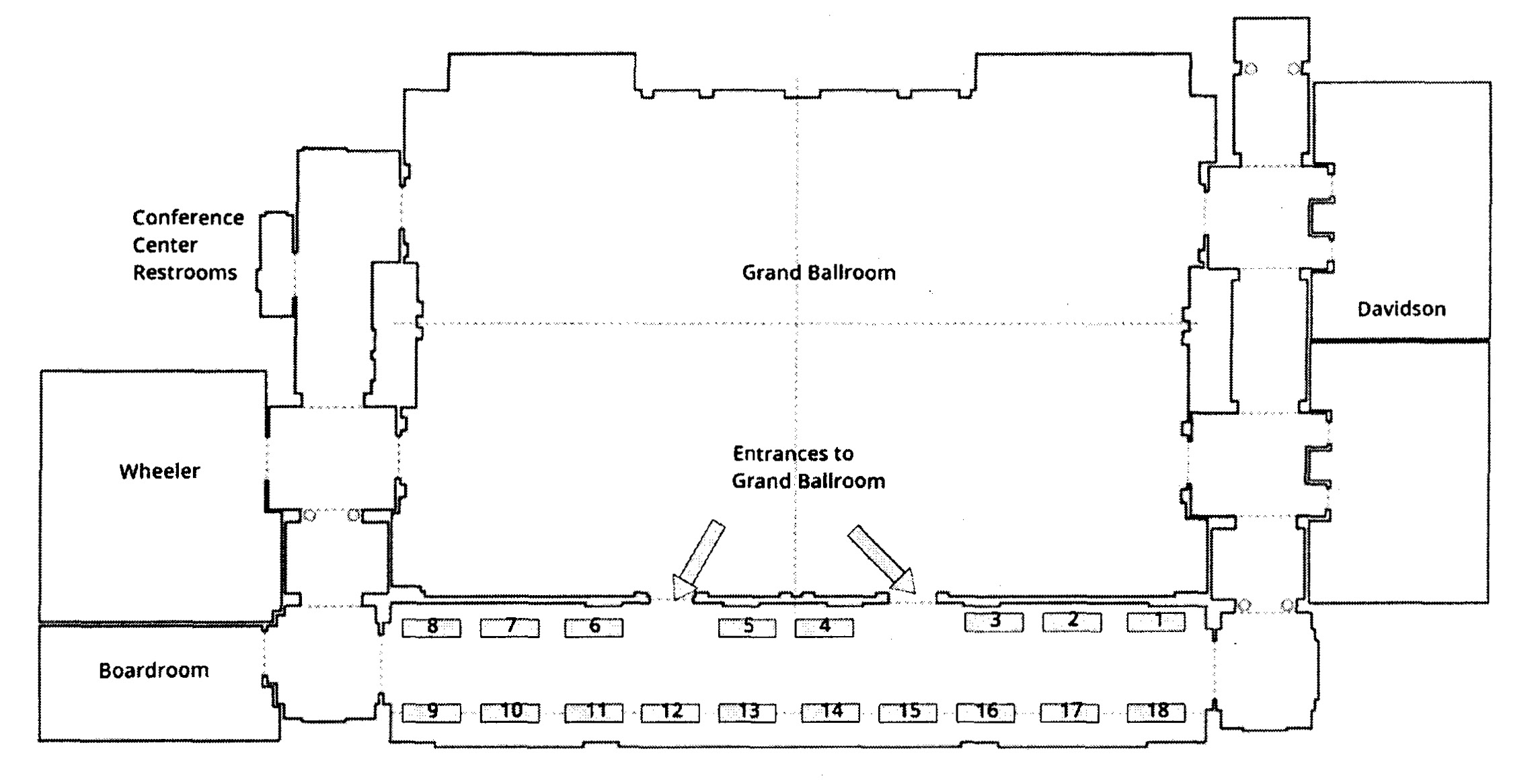 SI2019 Exhibit Booth Diagram