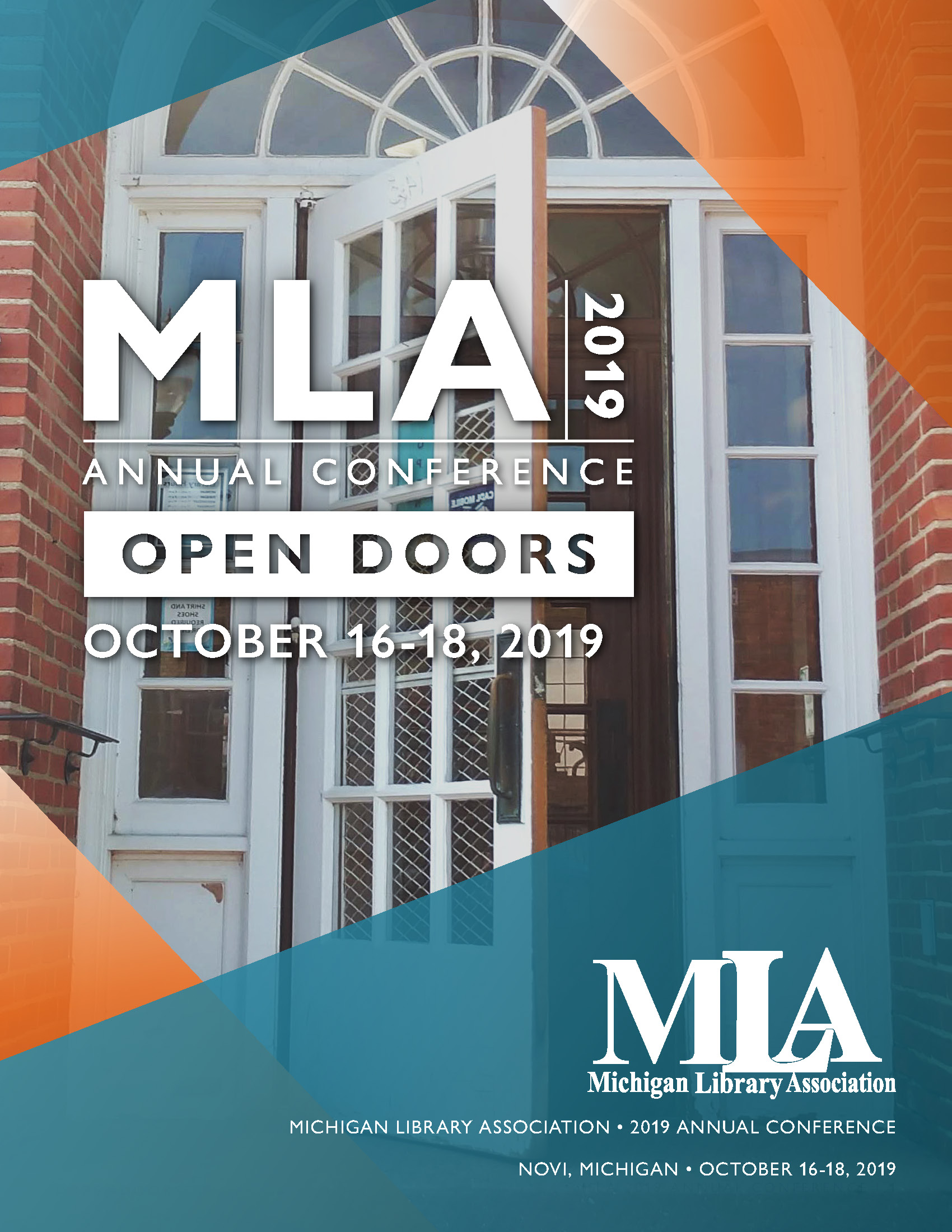 MLA 2019 Program Book Cover image - linked to program book pdf