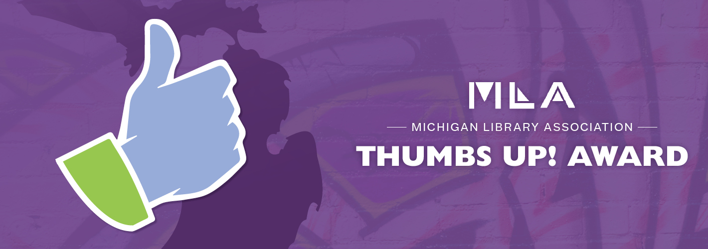 logo and text "Thumbs Up! Award" banner graphic