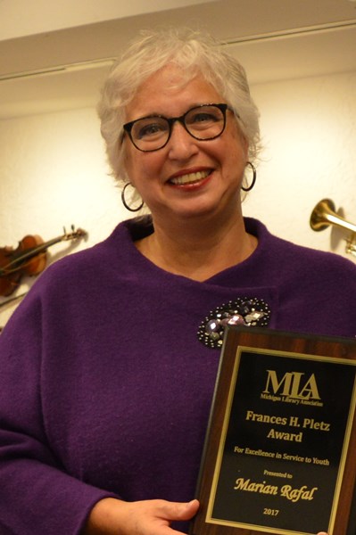 2017 Frances H. Pletz Award Winner Marian Rafal