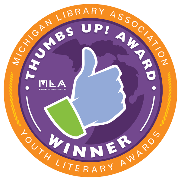 Thumbs Up! winner Award Seal - circle with logo