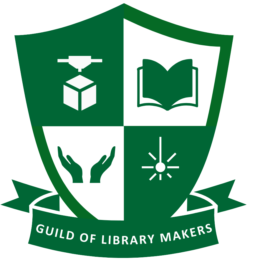 Guild of Library Makers logo